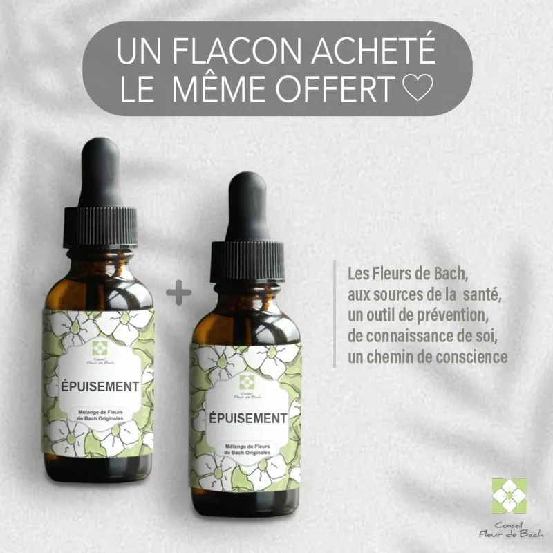 Fleurs de Bach Epuisement