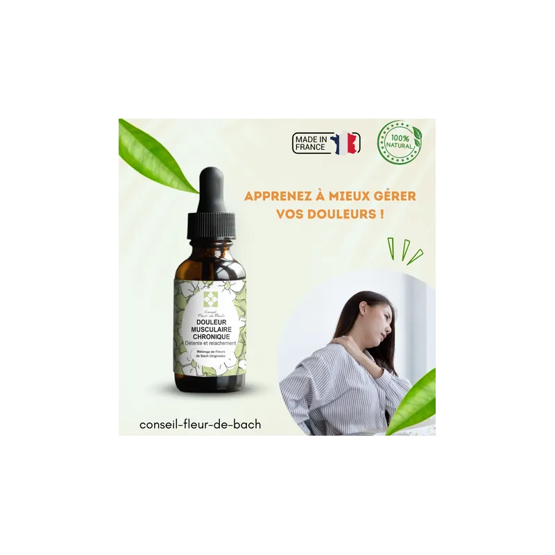 Fleurs de Bach produits naturels pour vous soutenir en cas de Fibromyalgie