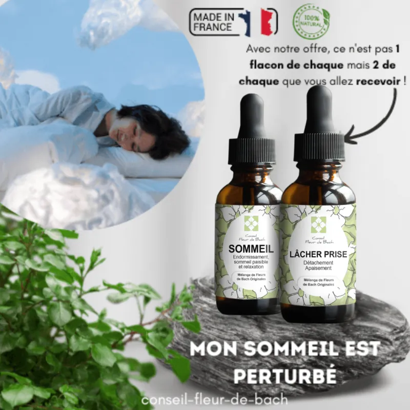 Mon sommeil est perturbé, je m'endors difficilement et me réveille dans la nuit