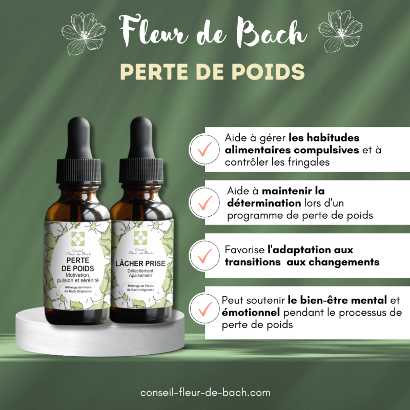 Fleur de Bach pour Maigrir, le mélange idéal pour la Perte de Poids