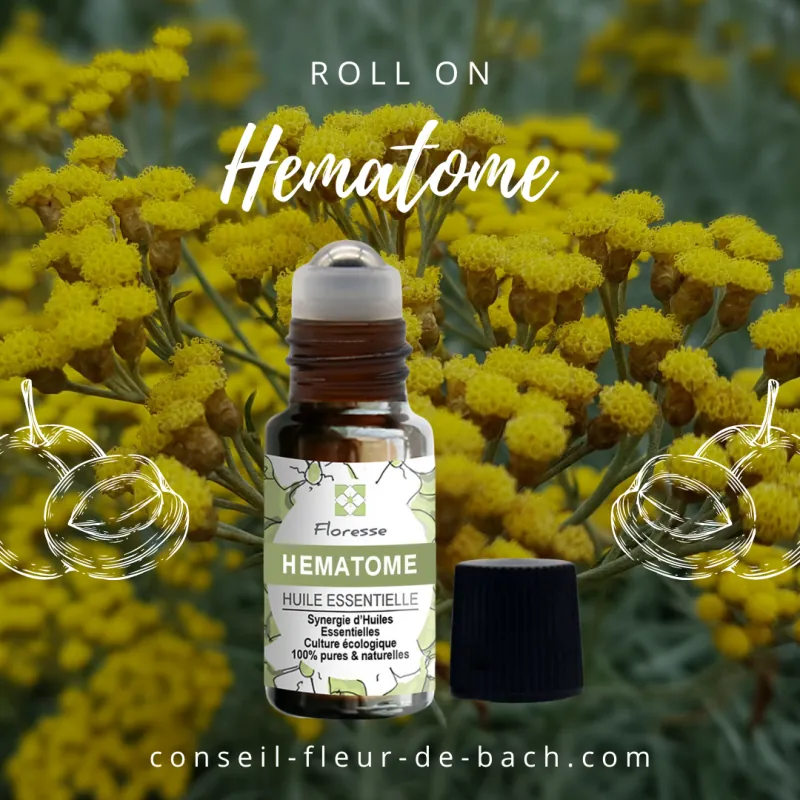 Roll-on Coup, Bosses, Hematomes de Conseil fleur de Bach