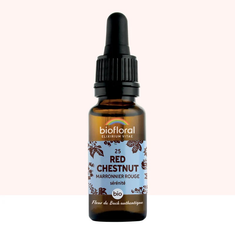 Fleur de Bach Red chestnut Originale - 25 conseil-fleur-de-bach