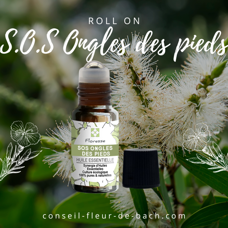 Stop aux mycoses des ongles grâce aux huiles essentielles en Roll-on