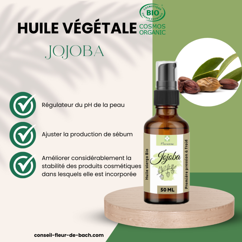 Huile Végétale de Jojoba BIO