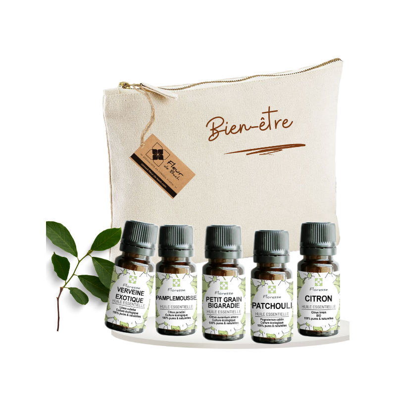 Coffret de 5 Huiles essentielles : Spécial diffusion