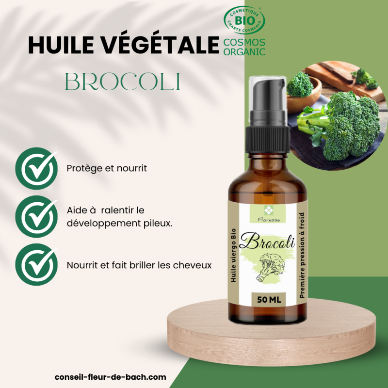 Huile Végétale de BROCOLI BIO