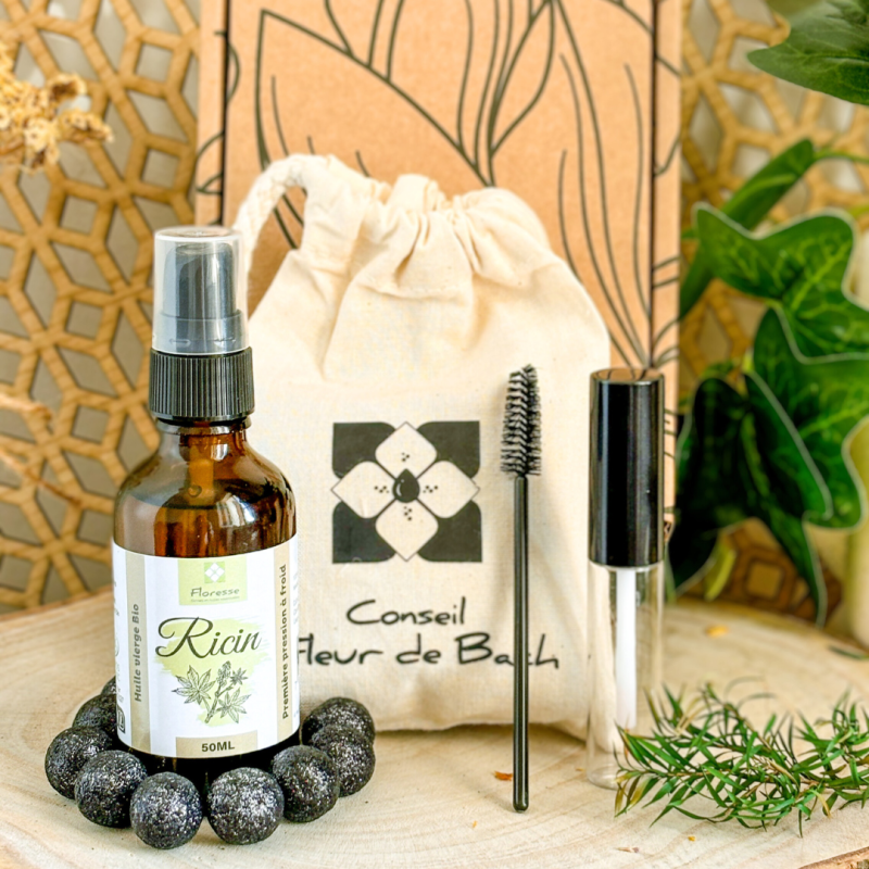 COFFRET HUILE DE RICIN BIO + KIT OFFERT