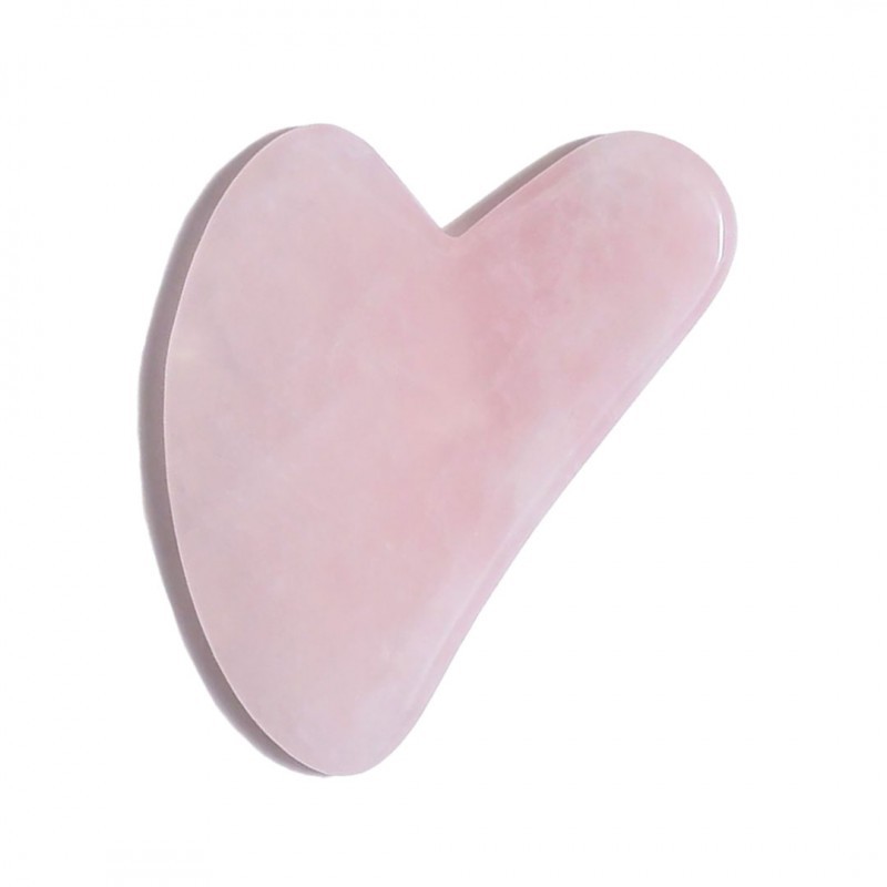 GUA SHA VISAGE - QUARTZ ROSE