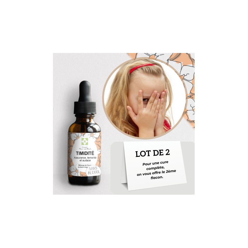 Flores de Bach Timidez