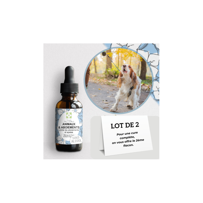 Fleurs de Bach calment et rassurent les Animaux Craintifs-Peureux