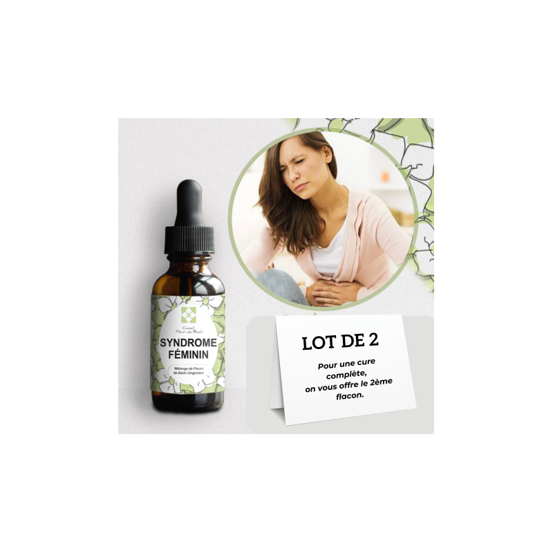 Syndromes prémenstruels avec les fleurs de Bach par Angelique Pobanz