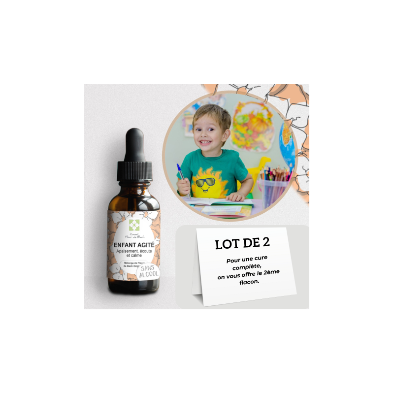Fleurs de Bach Enfants Agités-Hyperactifs Comment l'aider à trouver le calme