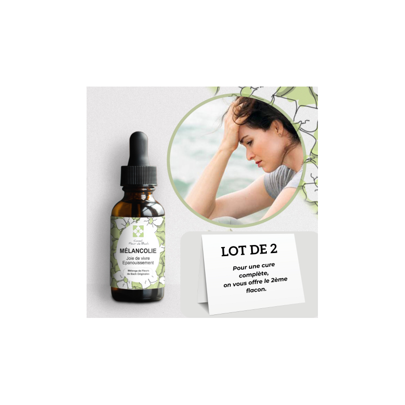 Fleur de Bach Mélancolie pour soulager du mal de vivre - Gardez le contrôle