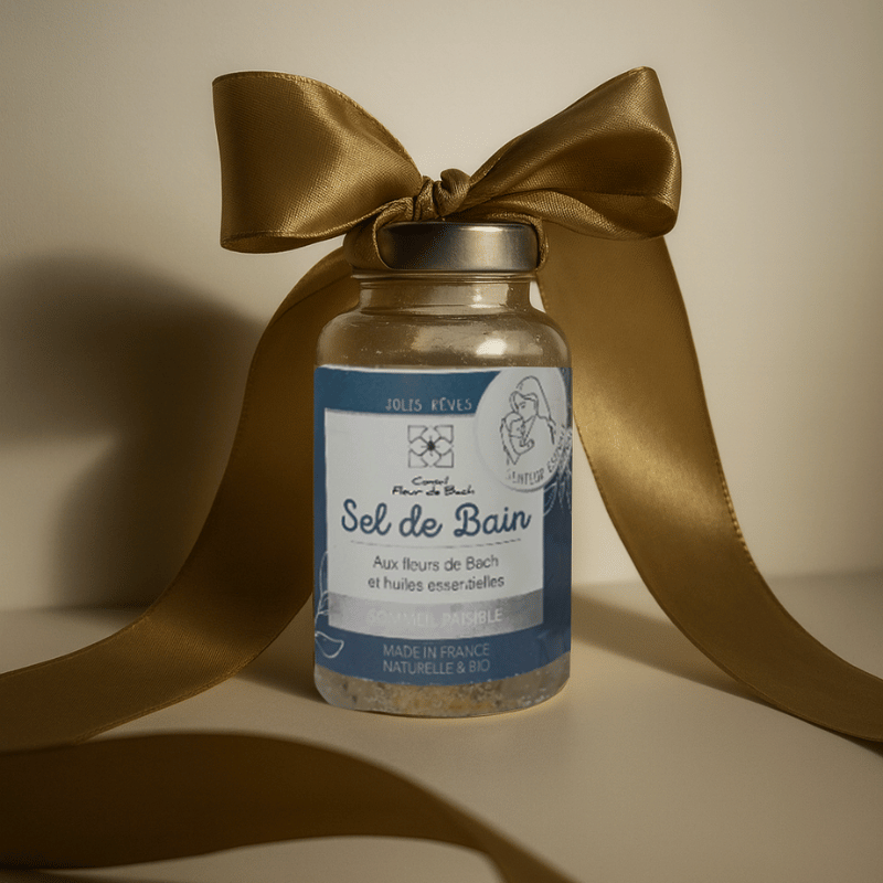 Sel de bain aux fleurs de Bach et aux Huiles essentielles - Sommeil BIO