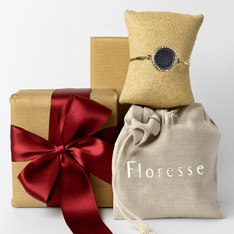 Bracelet diffuseur d'huiles essentielles - Floresse