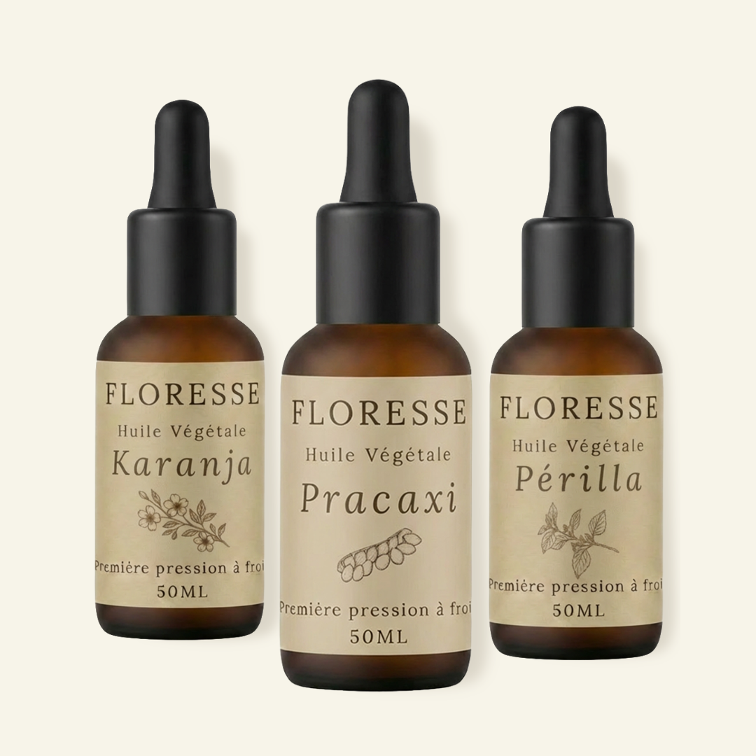 Karanja, Pracaxi et Périlla : les huiles végétales rares pour les peaux sensibles et les cheveux exigeants