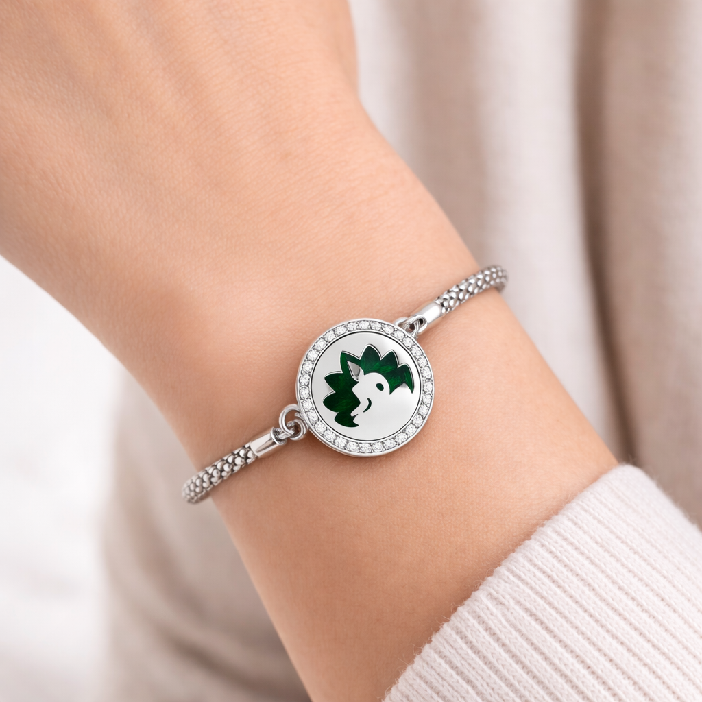 Bracelet Diffuseur d'huiles essentielles - Lotus