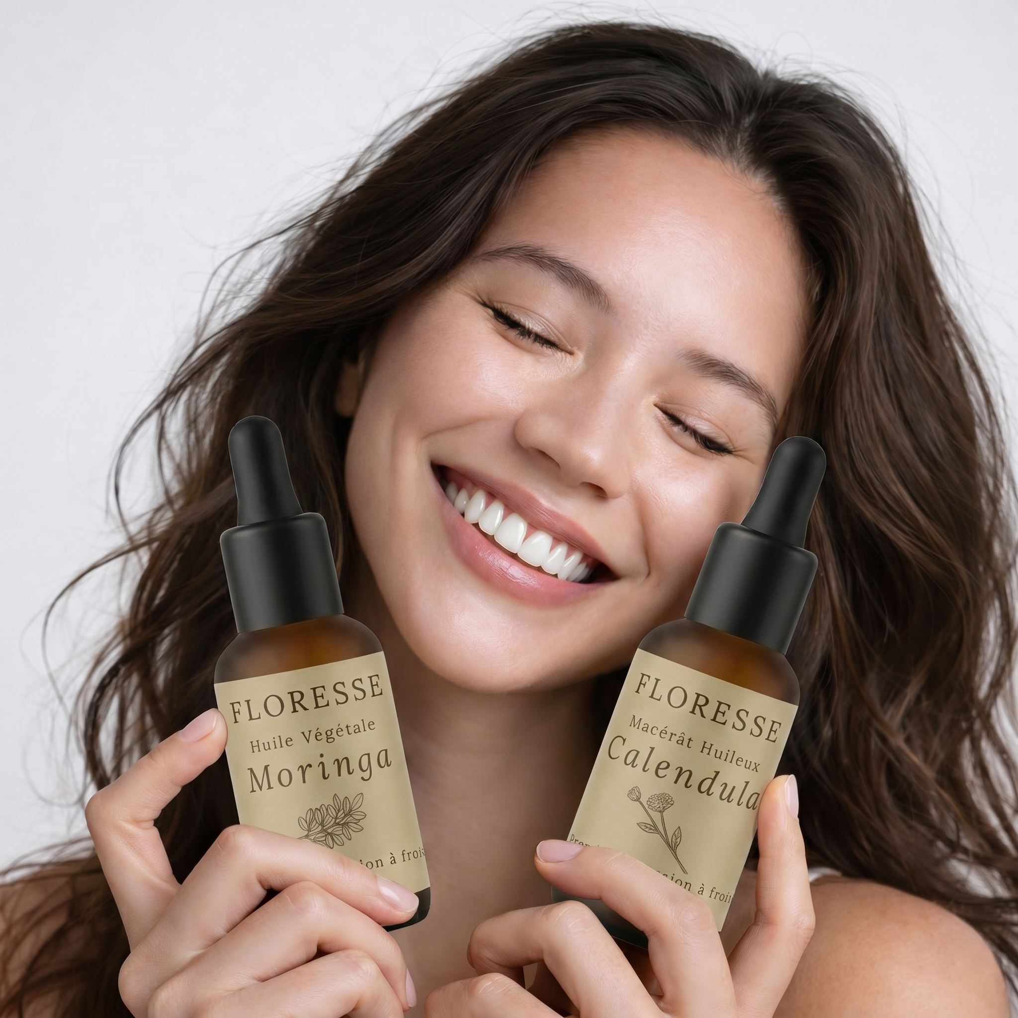 Peau Sensible – Duo Huiles Végétales Moringa & Calendula