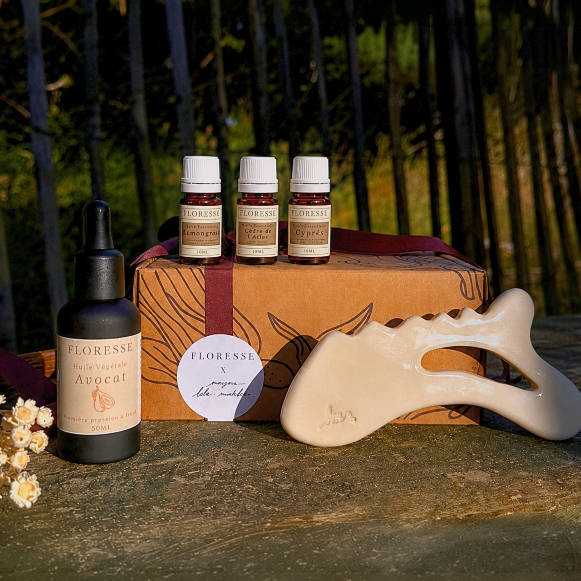 Coffret Cellulite – Rituel Massage & Fermeté avec Gua Sha