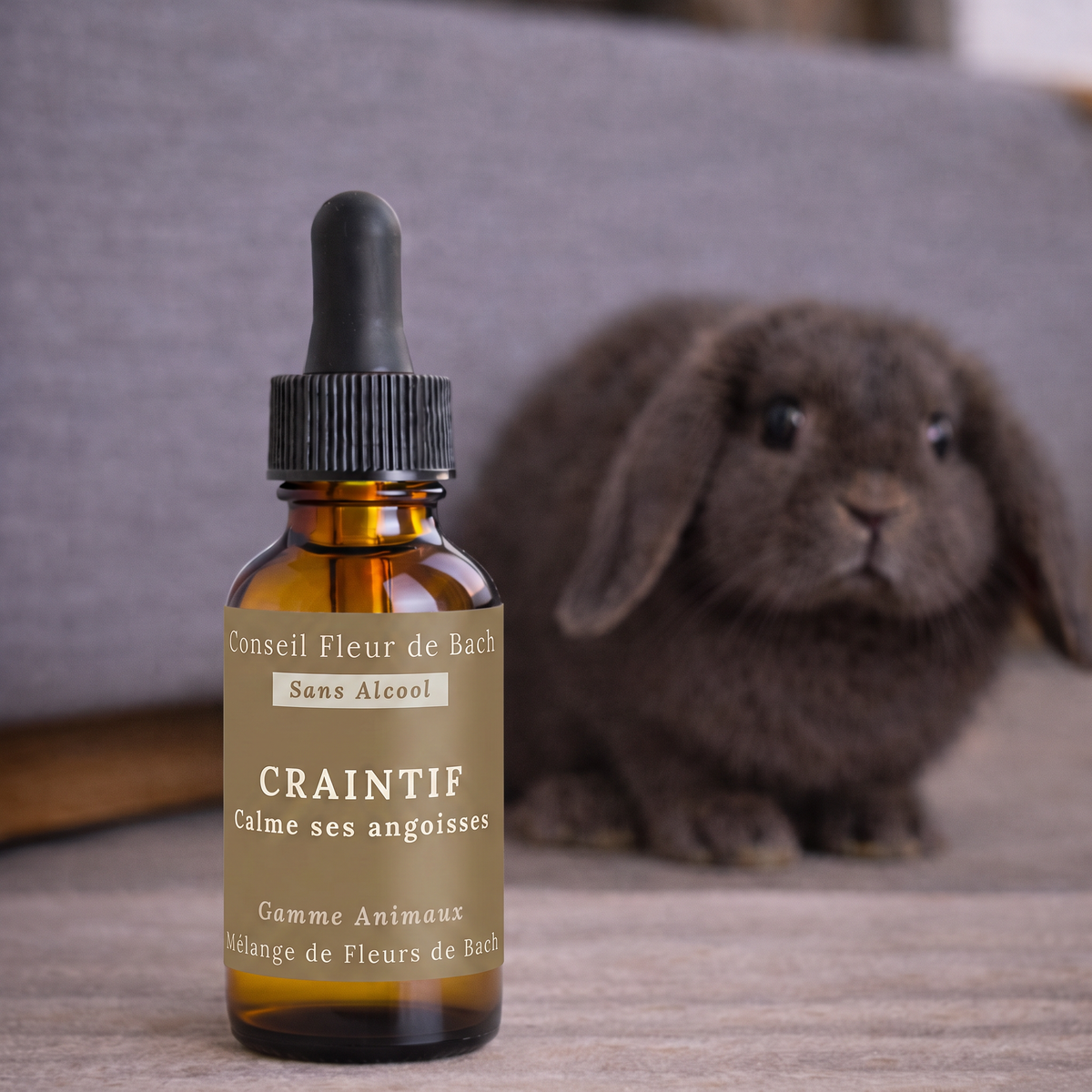 Remedios florales de Bach para animales tímidos - Sin alcohol
