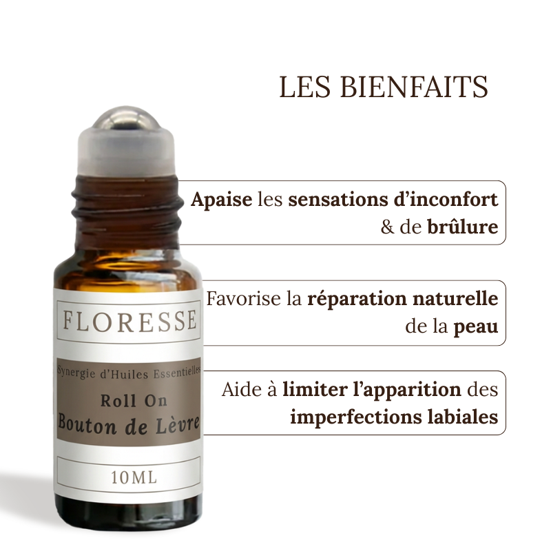 BOUTON DE FIÈVRE - Mélange d'Huiles essentielles - Roll-on - 10 ML
