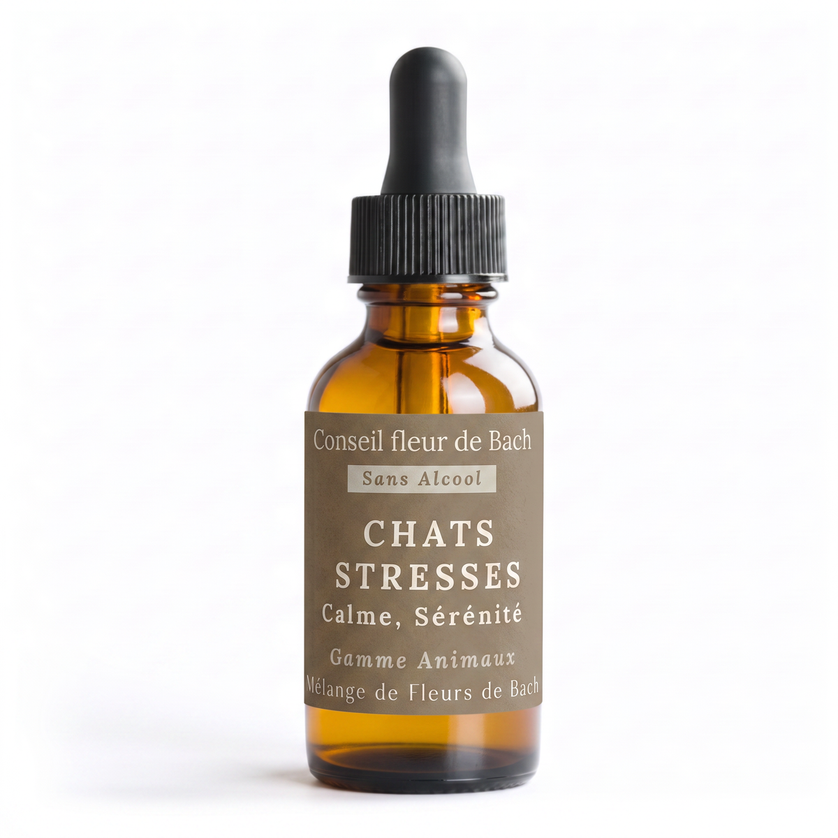 Remedios florales de Bach para gatos estresados ​​- Sin alcohol