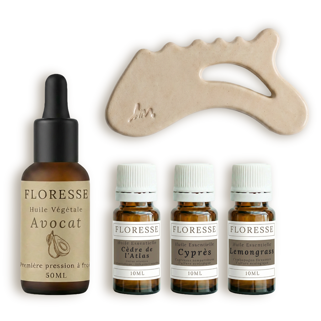 Coffret Cellulite – Rituel Massage & Fermeté avec Gua Sha
