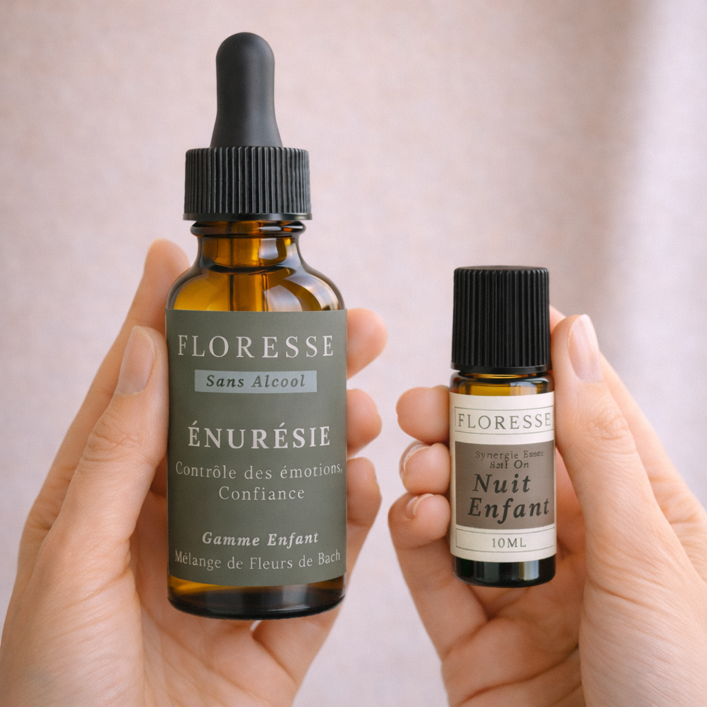 Dúo ENURESIS Flores de Bach y Aceites Esenciales