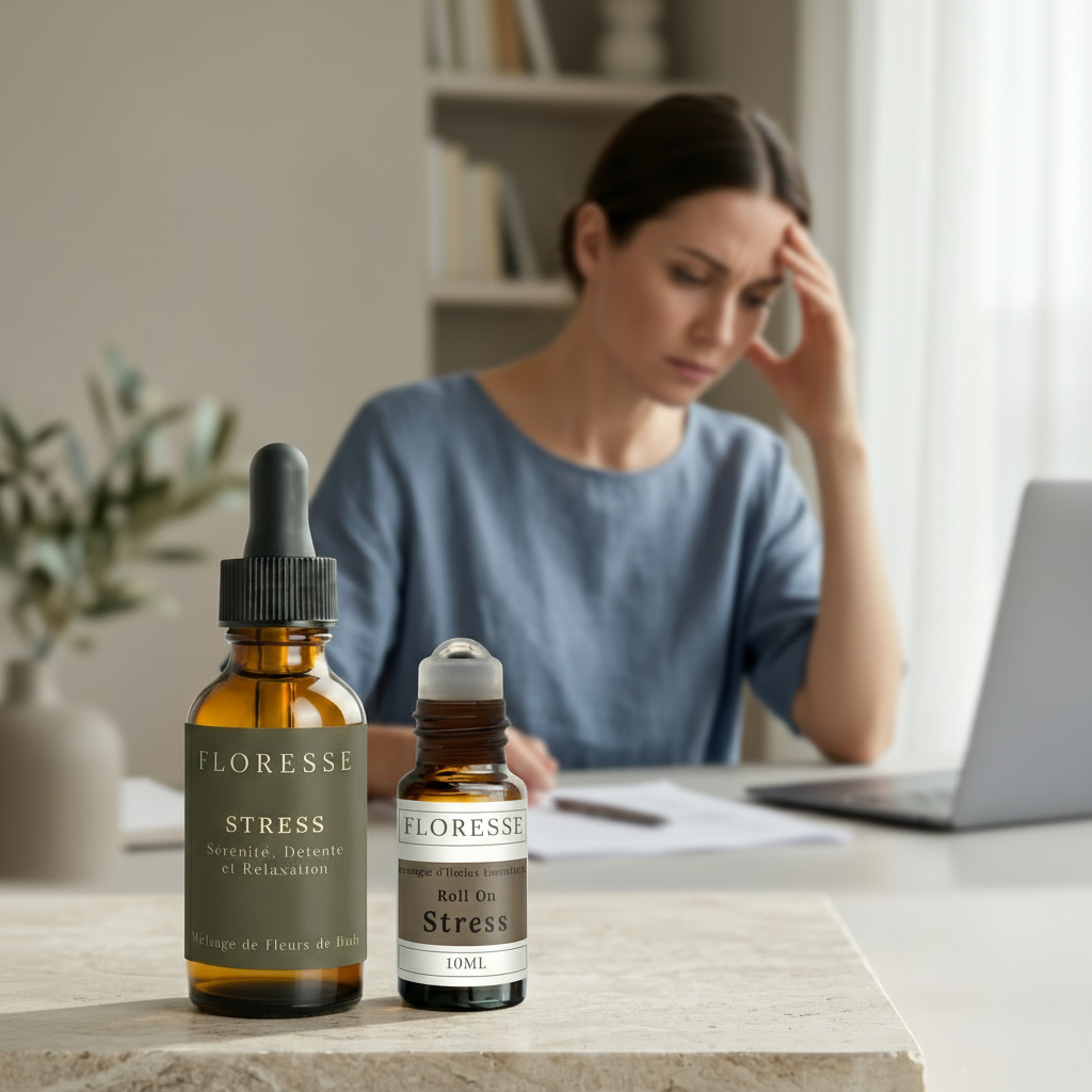 Duo STRESS Fleurs de Bach et Huiles Essentielles