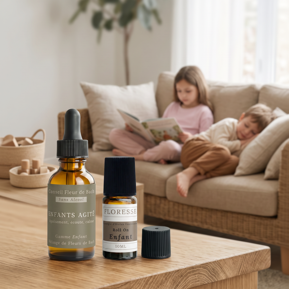Dúo Niños Inquietos Flores de Bach y Aceites Esenciales