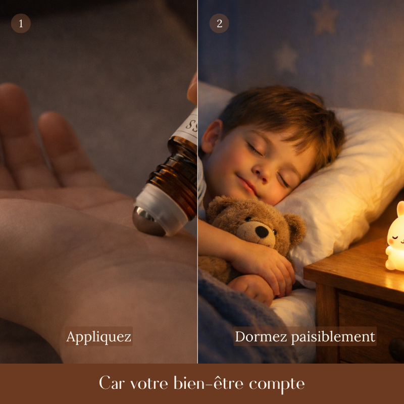 ÉNURÉSIE - Mélange d'Huiles essentielles - 10 ML - NUIT ENFANT
