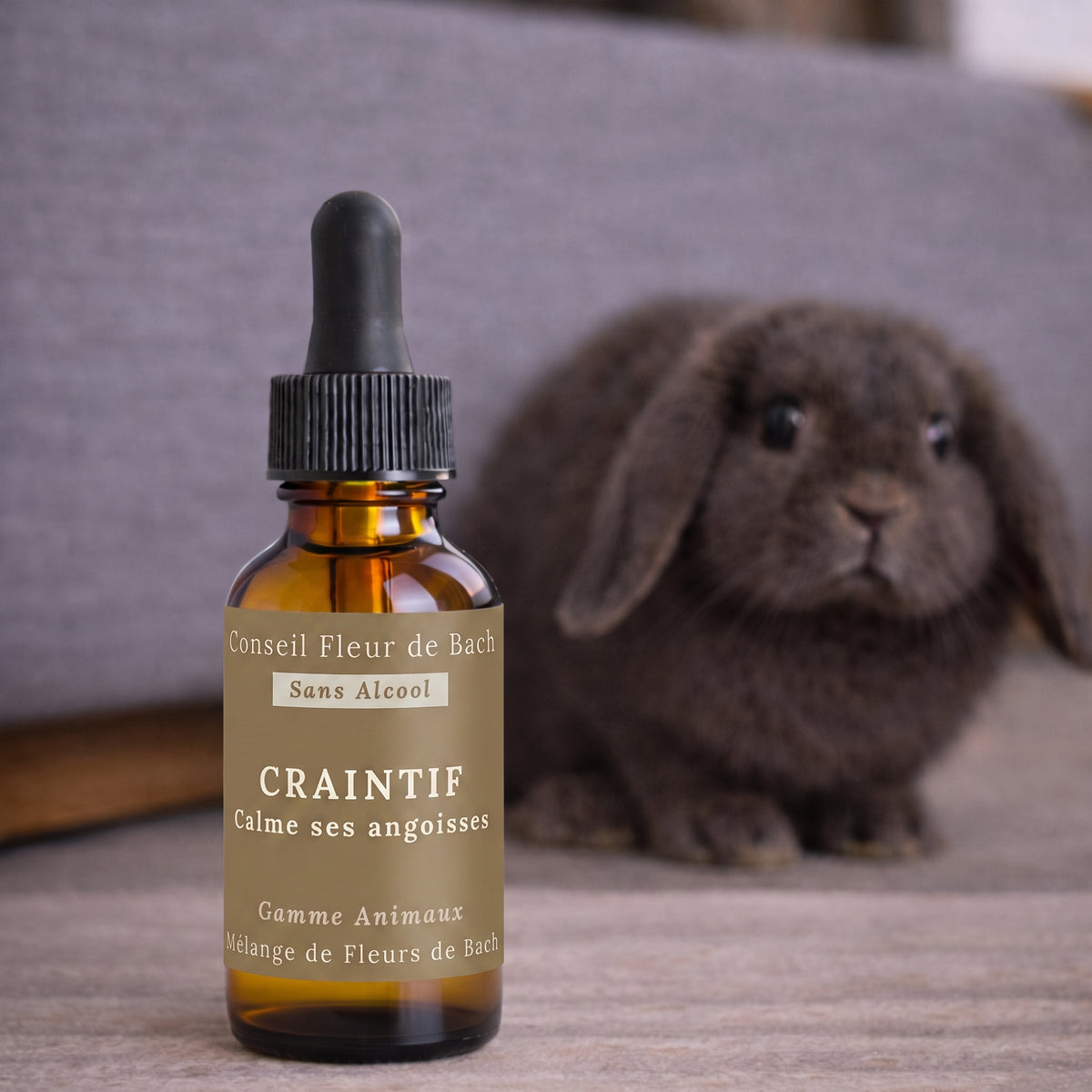 Fleurs de Bach Animaux Craintifs Sans Alcool