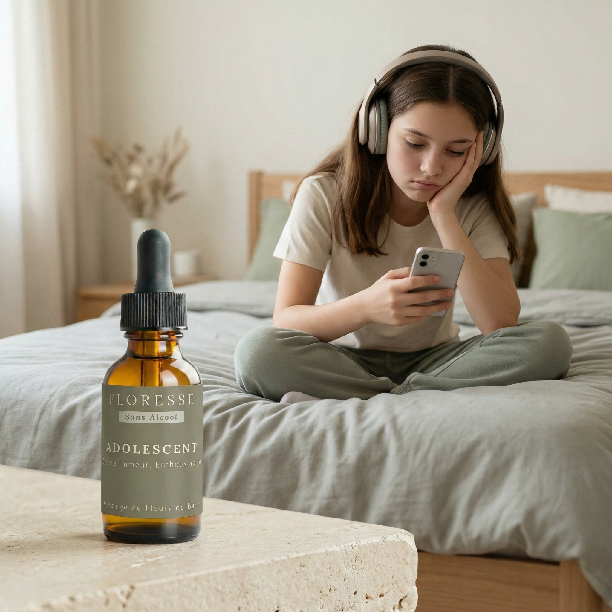 Fleurs de Bach Adolescent Prêt à l'emploi Avec Alcool