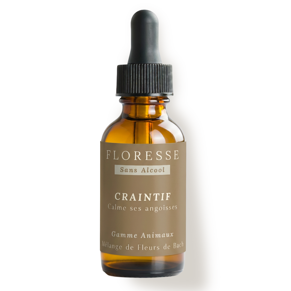 Fleurs de Bach Animaux Craintifs Sans Alcool