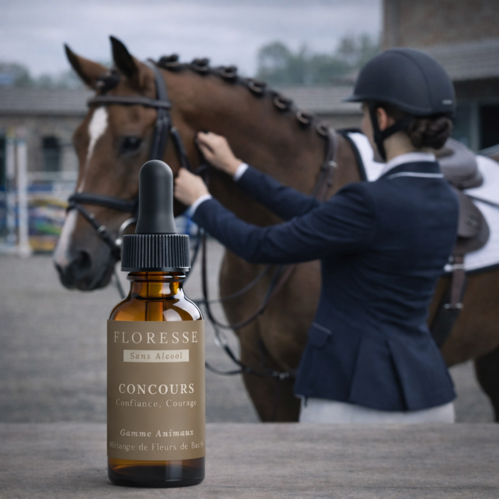 Fleurs de Bach Animaux et Concours Sans Alcool