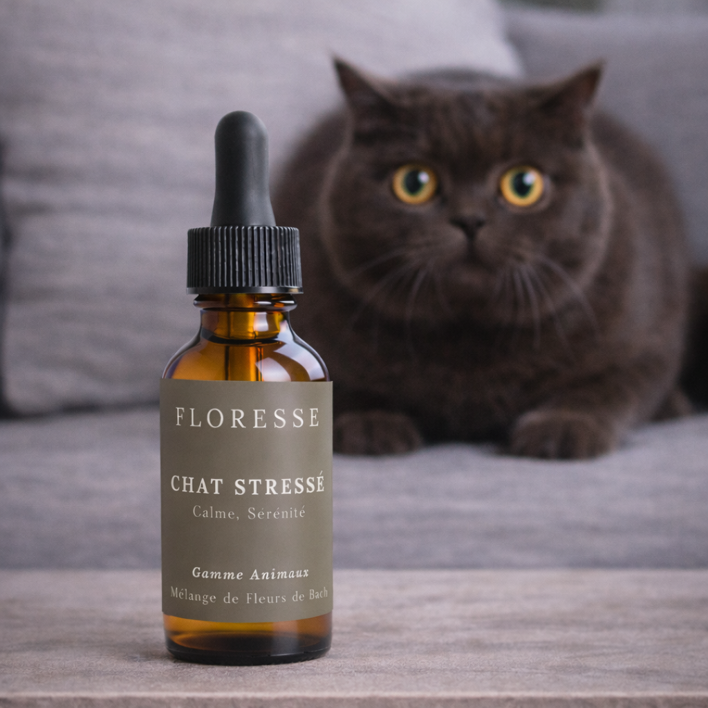 Fleurs de Bach Chat Stressé