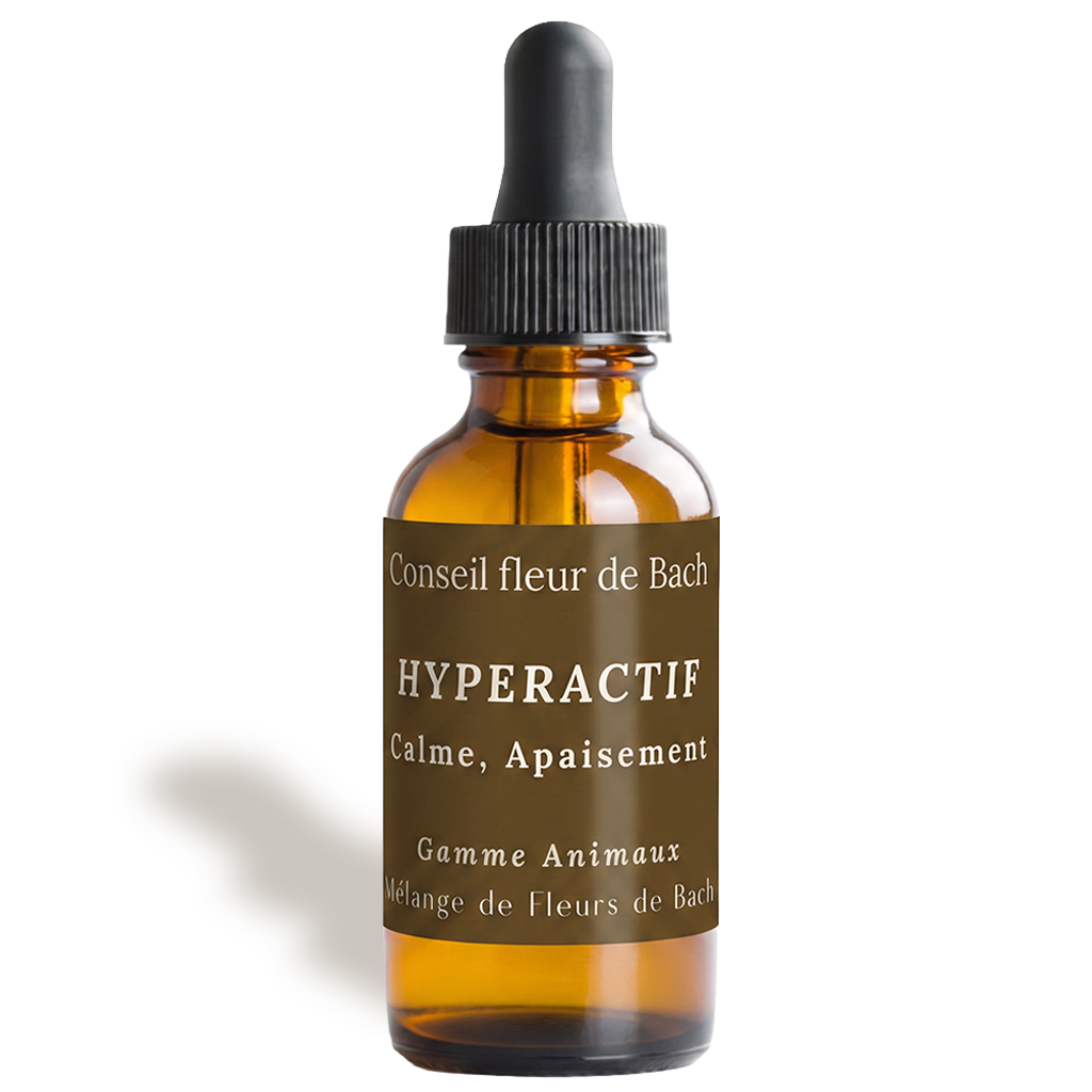Fleurs de Bach Animaux Hyperactifs