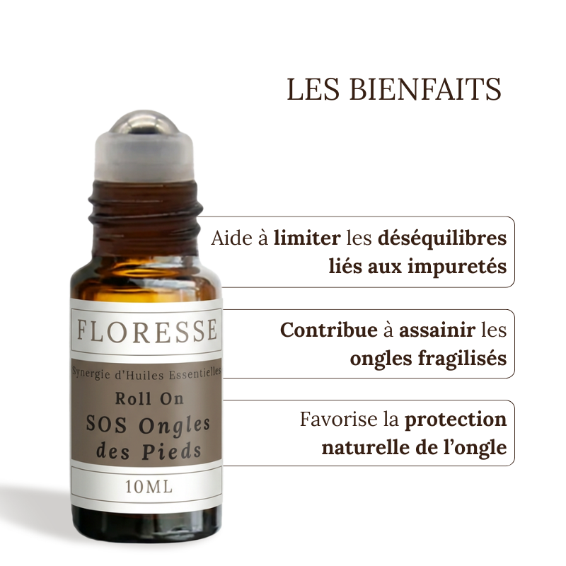 MYCOSE - Mélange d'Huiles essentielles- Roll-on - 10 ML (Ongles, pieds)