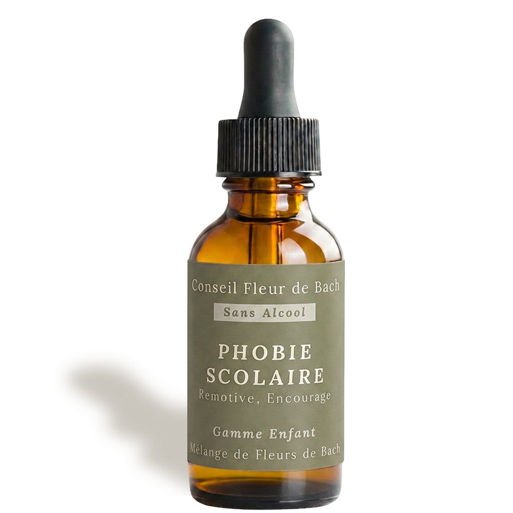 Flores de Bach Fobias Escolares - 30ml Con Alcohol