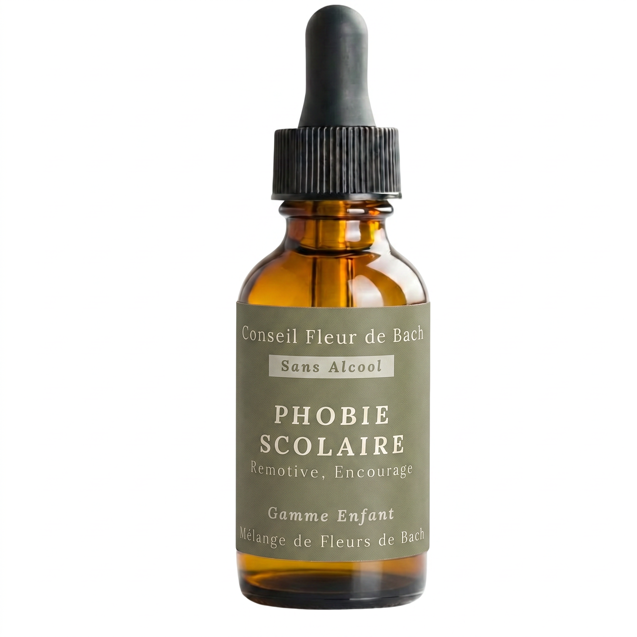 Flores de Bach Fobias Escolares - 30ml Con Alcohol