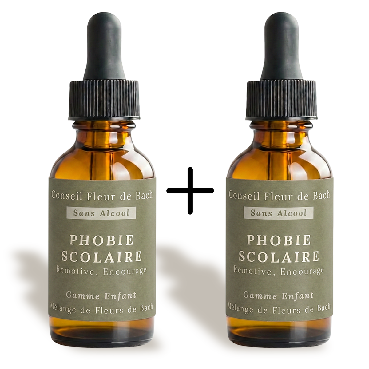 Flores de Bach Fobias Escolares - 30ml Con Alcohol