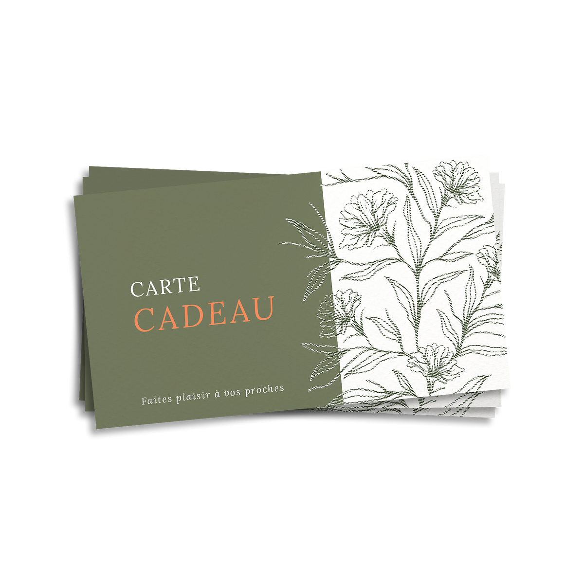 Carte cadeau bien-être naturelle