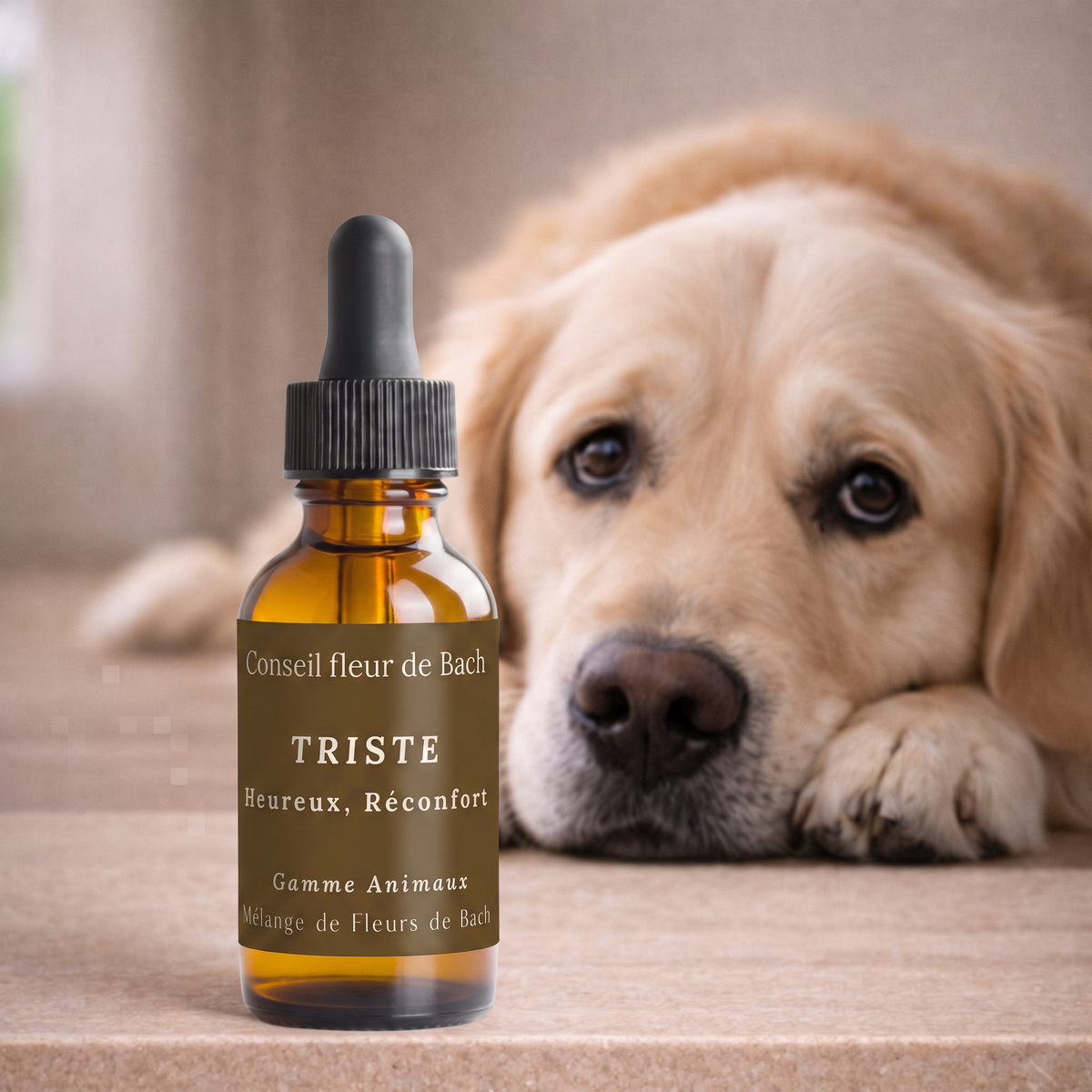 Remedios florales de Bach para animales tristes