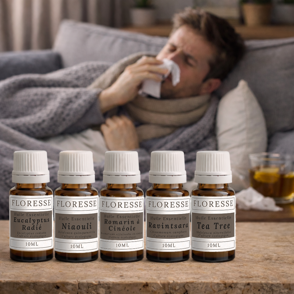 Trousse Maux de l'hiver: 5 Huiles essentielles