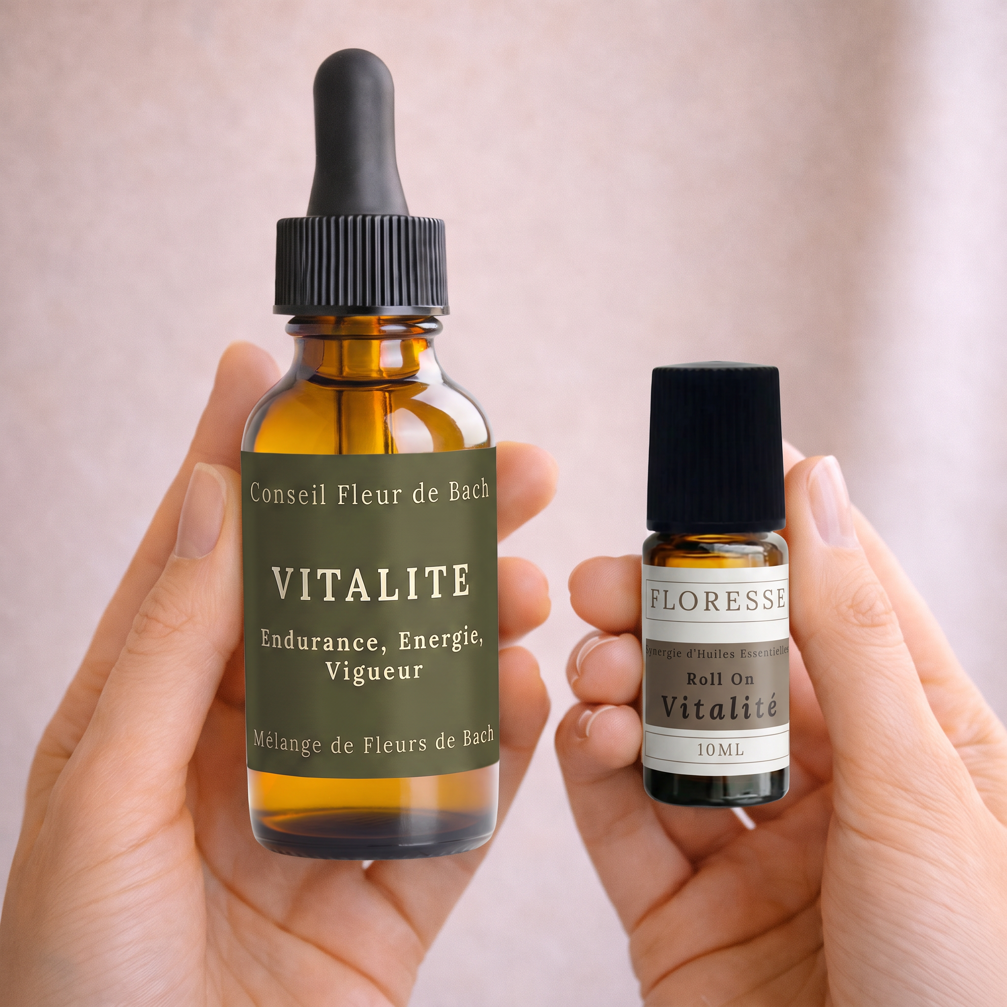 Dúo VITALIDAD Flores de Bach y Aceites Esenciales