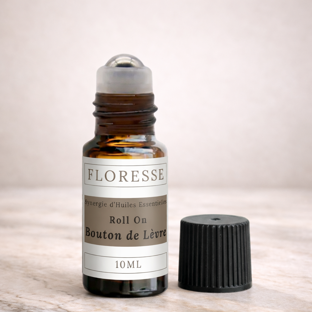 BOUTON DE FIEVRE - Mélange d'Huiles essentielles - Roll-on - 10 ML - Bouton de lèvre