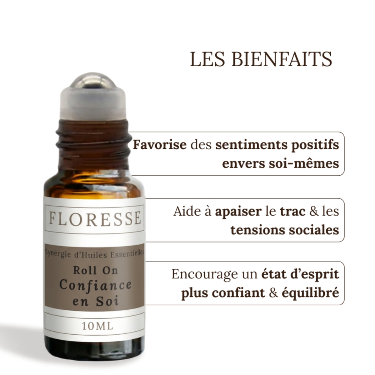 CONFIANCE EN SOI - Mélange d'Huiles essentielles - 10 ML