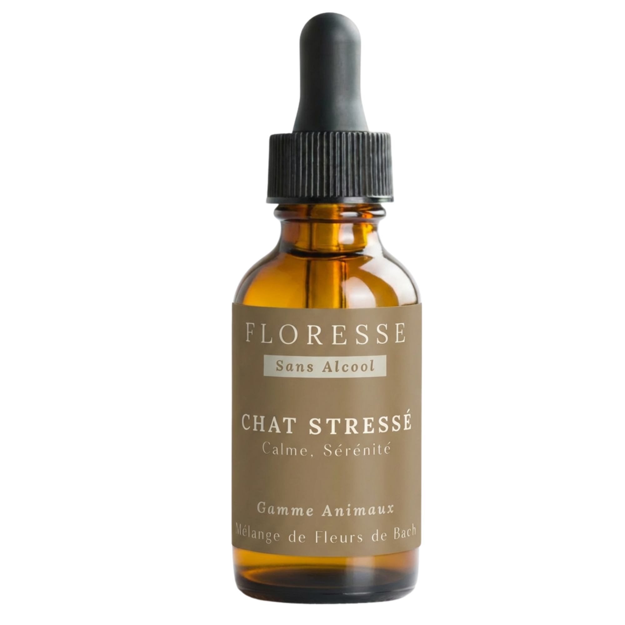 Fleurs de Bach Chat Stressé Sans Alcool