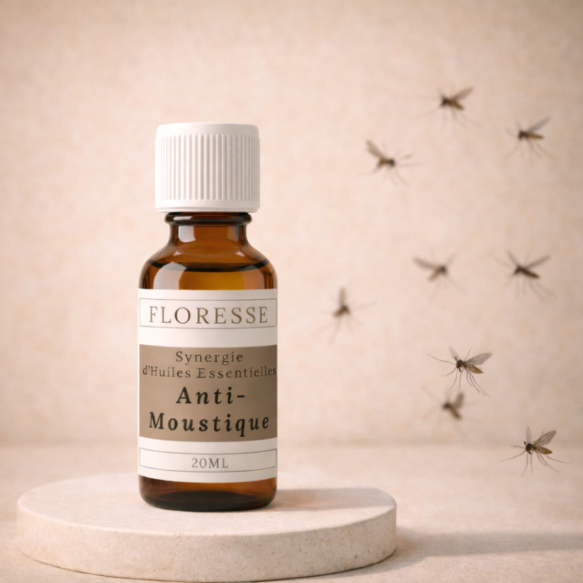 MOUSTIQUE - Mélange d'Huiles essentielles en diffusion pour insectes - 20 ML