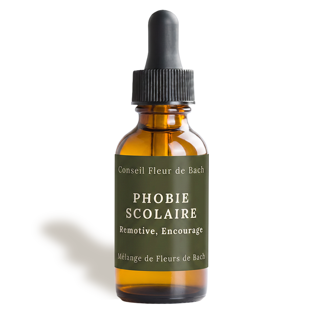 Flores de Bach Fobias Escolares - 30ml Con Alcohol
